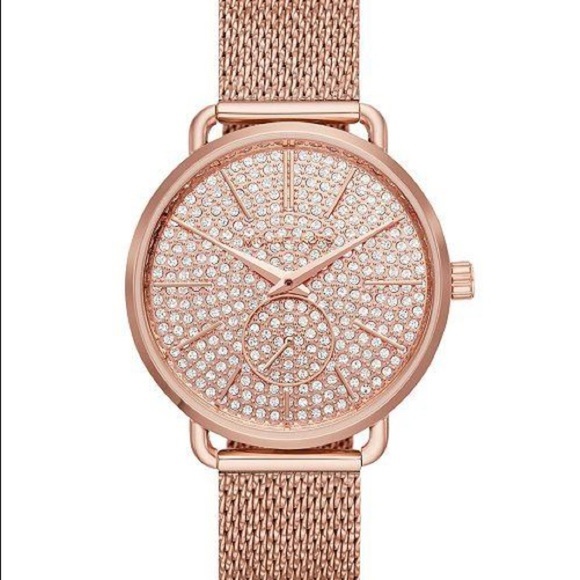 Michael Kors Portia Mesh Bracele watch - Picture 1 of 6